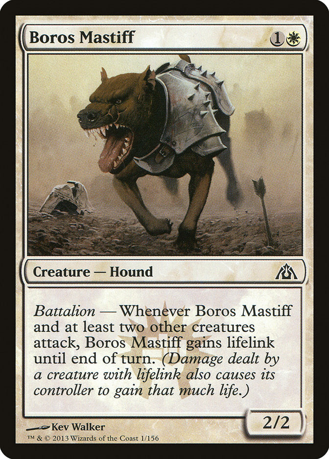 Boros Mastiff [Dragon's Maze] | Shuffle n Cut Hobbies & Games