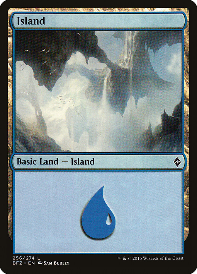 Island (256) [Battle for Zendikar] | Shuffle n Cut Hobbies & Games