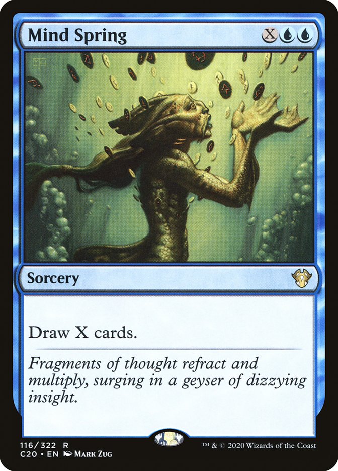 Mind Spring [Commander 2020] | Shuffle n Cut Hobbies & Games