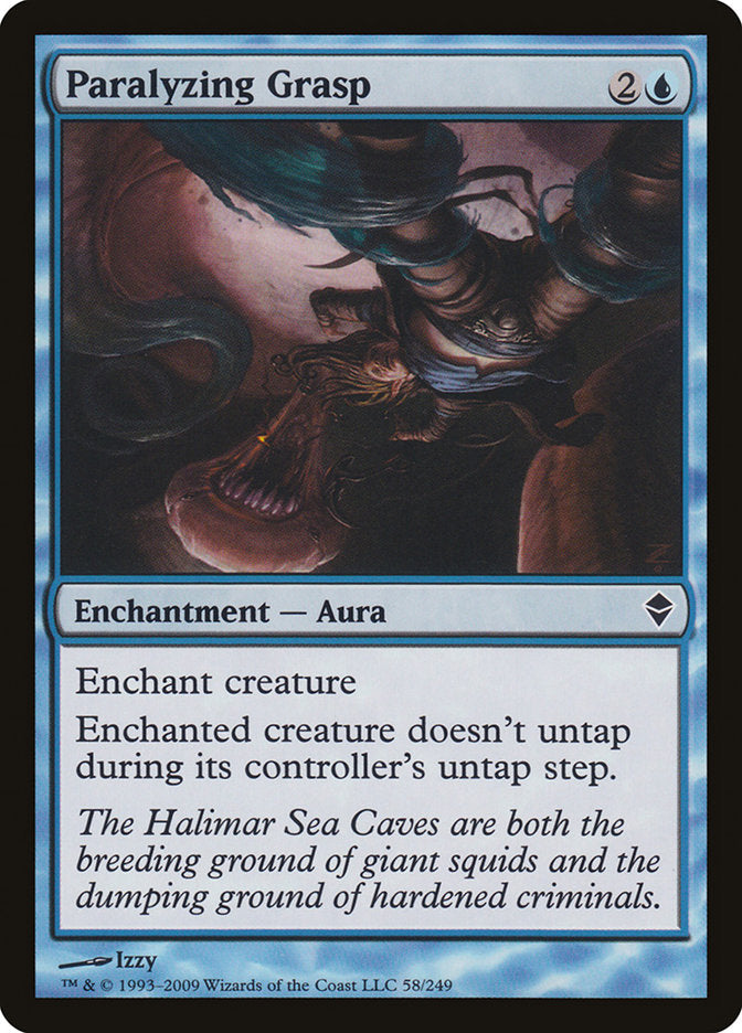 Paralyzing Grasp [Zendikar] | Shuffle n Cut Hobbies & Games