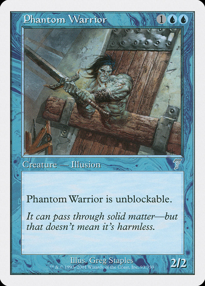 Phantom Warrior [Seventh Edition] | Shuffle n Cut Hobbies & Games