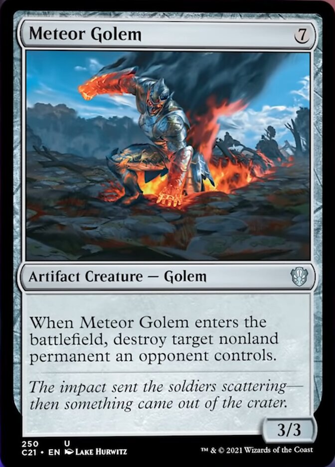 Meteor Golem [Commander 2021] | Shuffle n Cut Hobbies & Games