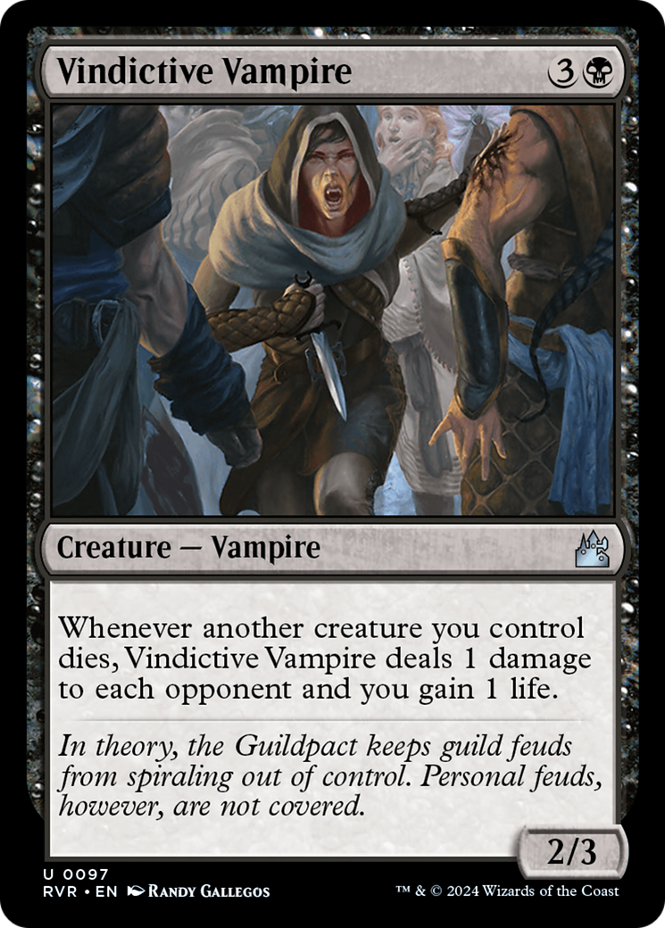 Vindictive Vampire [Ravnica Remastered] | Shuffle n Cut Hobbies & Games