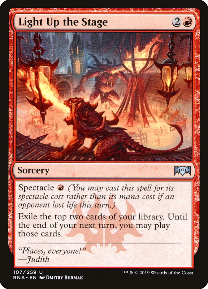 Light Up the Stage [Ravnica Allegiance] | Shuffle n Cut Hobbies & Games