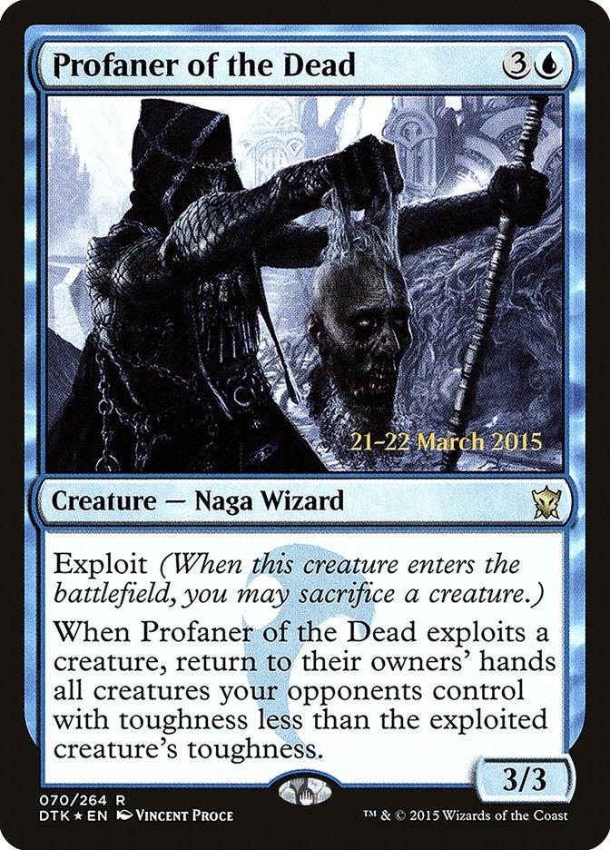 Profaner of the Dead [Dragons of Tarkir Prerelease Promos] | Shuffle n Cut Hobbies & Games