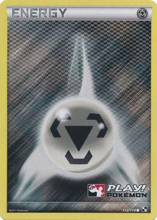 Metal Energy (112/114) (Play Pokemon Promo) [Black & White: Base Set] | Shuffle n Cut Hobbies & Games
