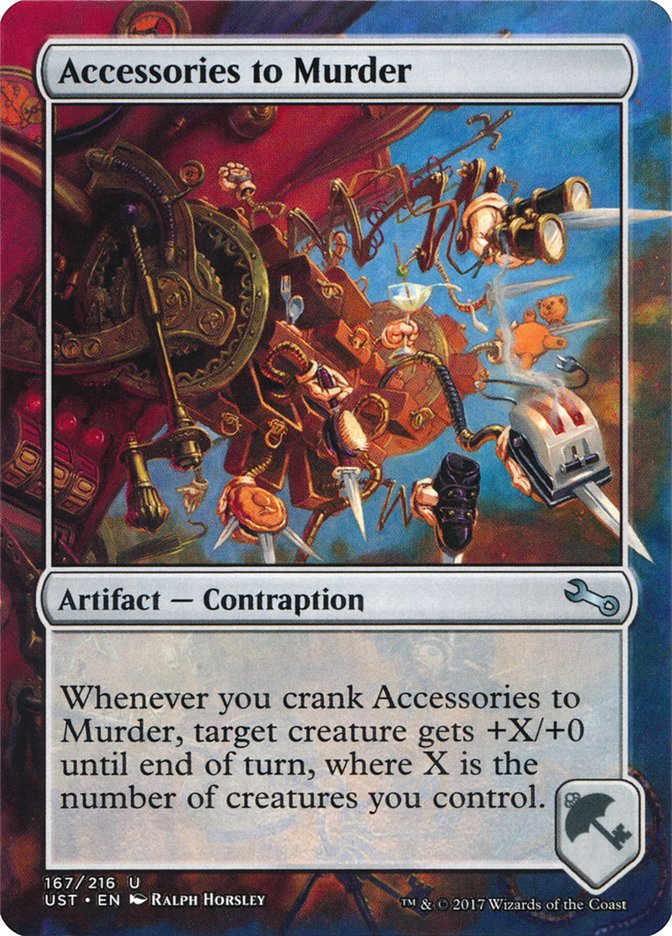 Accessories to Murder [Unstable] | Shuffle n Cut Hobbies & Games