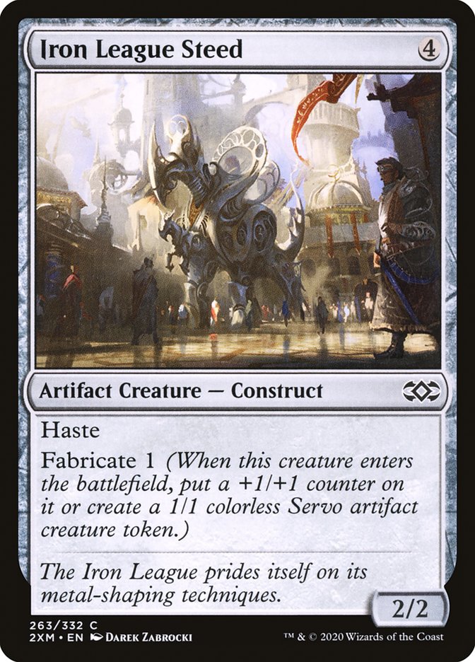 Iron League Steed [Double Masters] | Shuffle n Cut Hobbies & Games