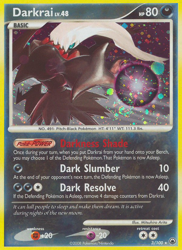 Darkrai (3/100) [Diamond & Pearl: Majestic Dawn] | Shuffle n Cut Hobbies & Games