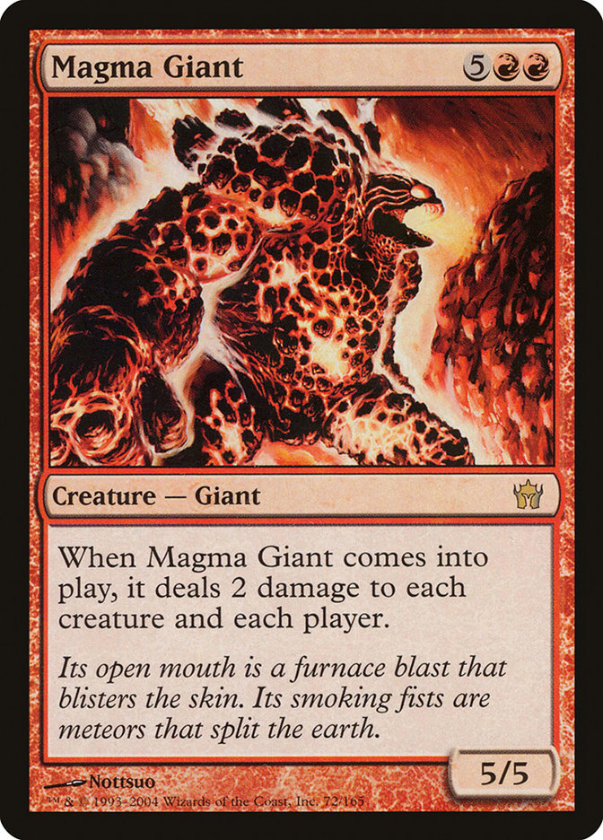 Magma Giant [Fifth Dawn] | Shuffle n Cut Hobbies & Games