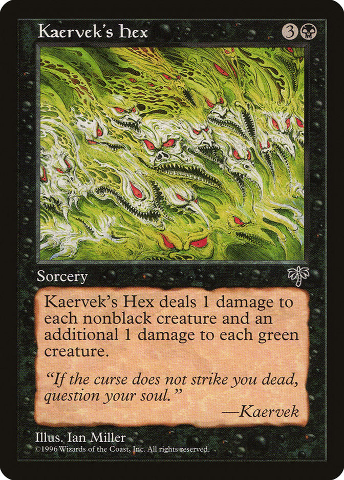 Kaervek's Hex [Mirage] | Shuffle n Cut Hobbies & Games