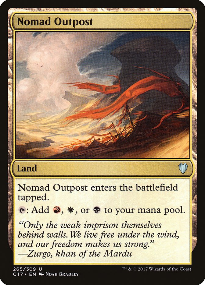 Nomad Outpost [Commander 2017] | Shuffle n Cut Hobbies & Games