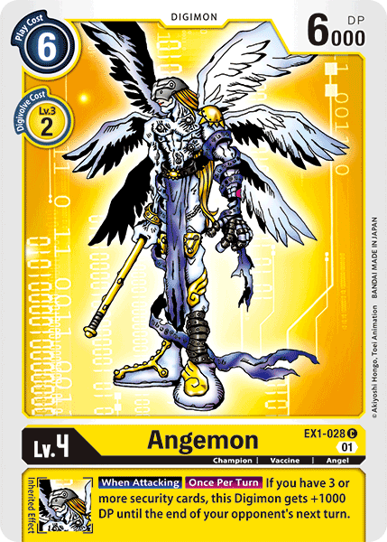 Angemon [EX1-028] [Classic Collection] | Shuffle n Cut Hobbies & Games