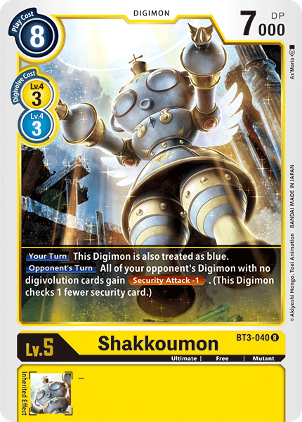 Shakkoumon [BT3-040] [Release Special Booster Ver.1.5] | Shuffle n Cut Hobbies & Games