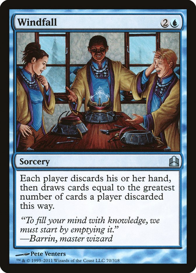 Windfall [Commander 2011] | Shuffle n Cut Hobbies & Games