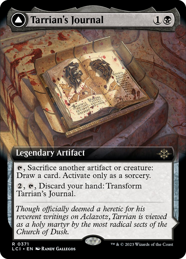 Tarrian's Journal // The Tomb of Aclazotz (Extended Art) [The Lost Caverns of Ixalan] | Shuffle n Cut Hobbies & Games