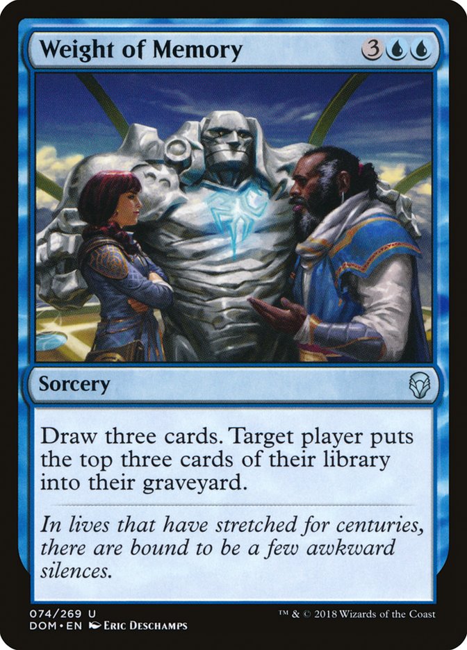 Weight of Memory [Dominaria] | Shuffle n Cut Hobbies & Games