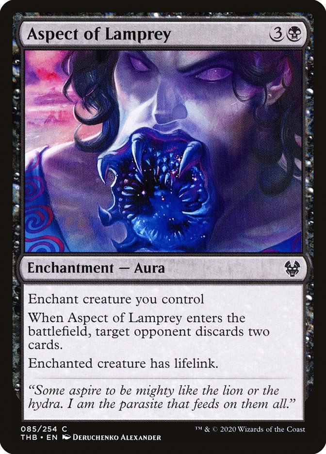 Aspect of Lamprey [Theros Beyond Death] | Shuffle n Cut Hobbies & Games