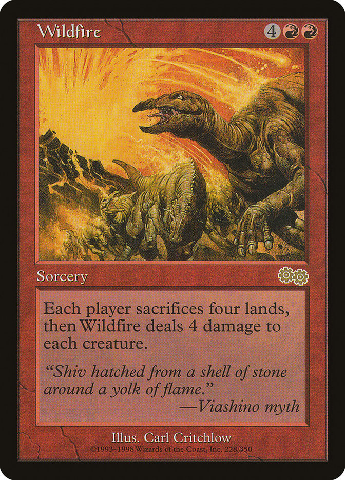 Wildfire [Urza's Saga] | Shuffle n Cut Hobbies & Games