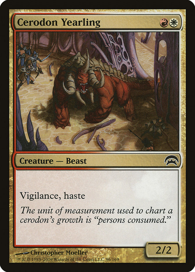 Cerodon Yearling [Planechase] | Shuffle n Cut Hobbies & Games