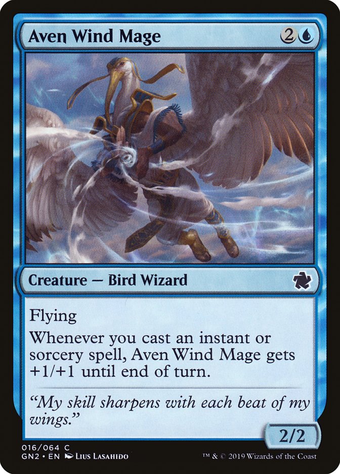 Aven Wind Mage [Game Night 2019] | Shuffle n Cut Hobbies & Games