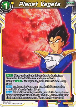 Planet Vegeta [BT3-105] | Shuffle n Cut Hobbies & Games