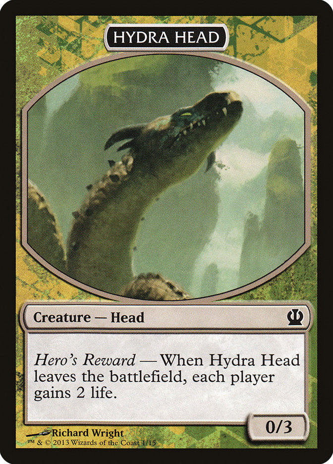 Hydra Head Token [Theros Face the Hydra] | Shuffle n Cut Hobbies & Games