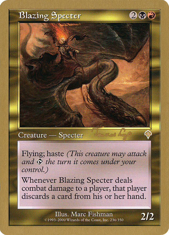 Blazing Specter (Tom van de Logt) [World Championship Decks 2001] | Shuffle n Cut Hobbies & Games