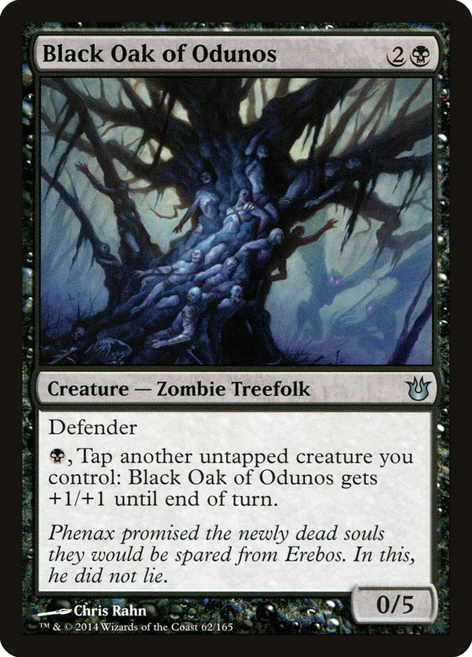 Black Oak of Odunos [Born of the Gods] | Shuffle n Cut Hobbies & Games