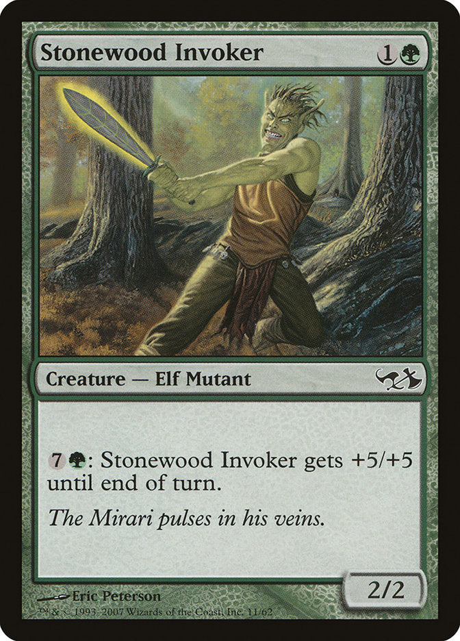 Stonewood Invoker [Duel Decks: Elves vs. Goblins] | Shuffle n Cut Hobbies & Games