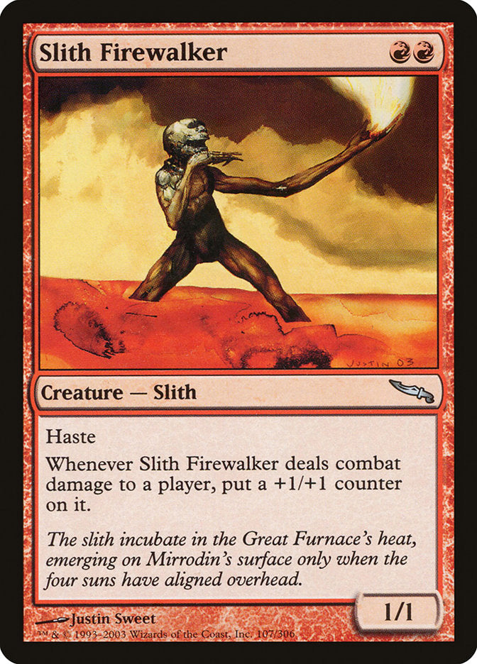 Slith Firewalker [Mirrodin] | Shuffle n Cut Hobbies & Games