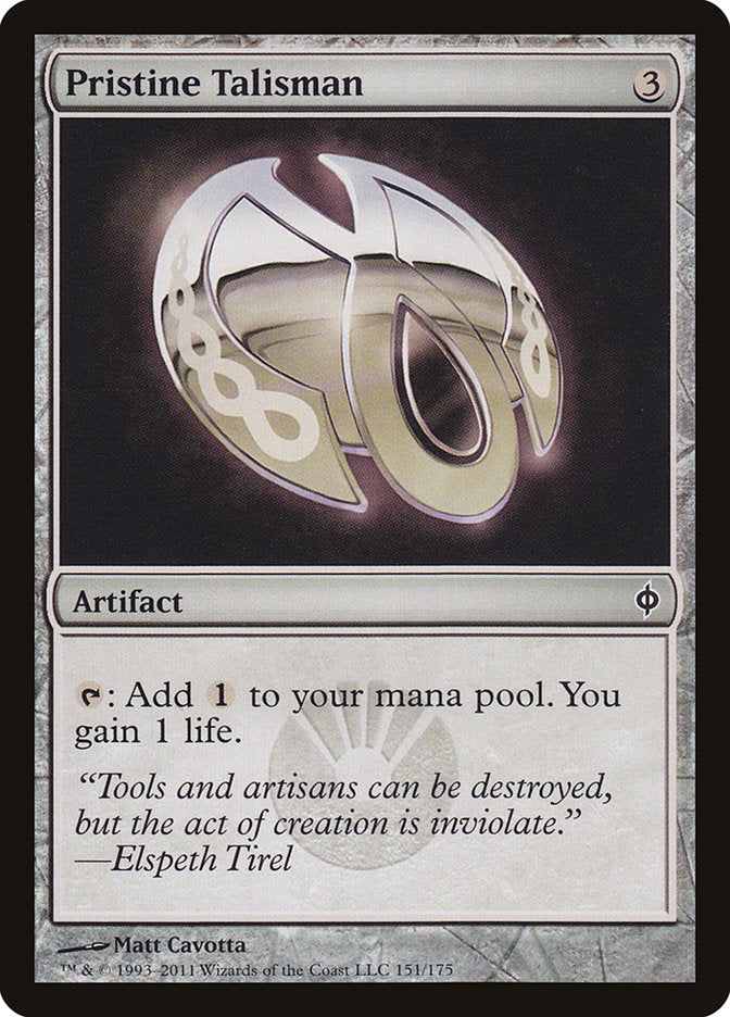 Pristine Talisman [New Phyrexia] | Shuffle n Cut Hobbies & Games