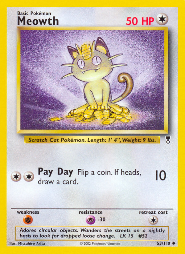 Meowth (53/110) [Legendary Collection] | Shuffle n Cut Hobbies & Games