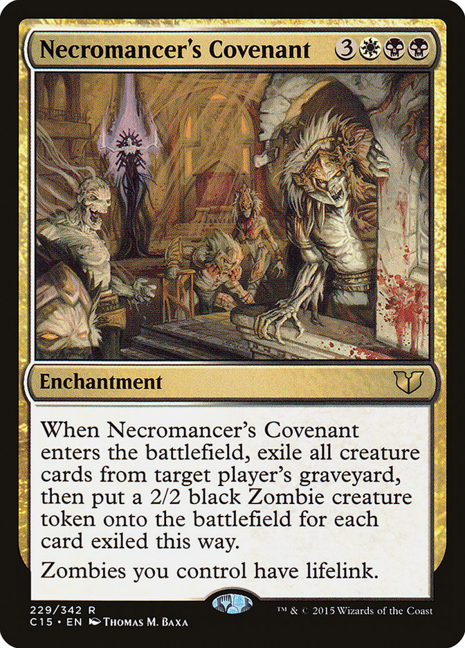 Necromancer's Covenant [Commander 2015] | Shuffle n Cut Hobbies & Games