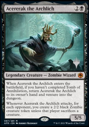 Acererak the Archlich (Promo Pack) [Dungeons & Dragons: Adventures in the Forgotten Realms Promos] | Shuffle n Cut Hobbies & Games