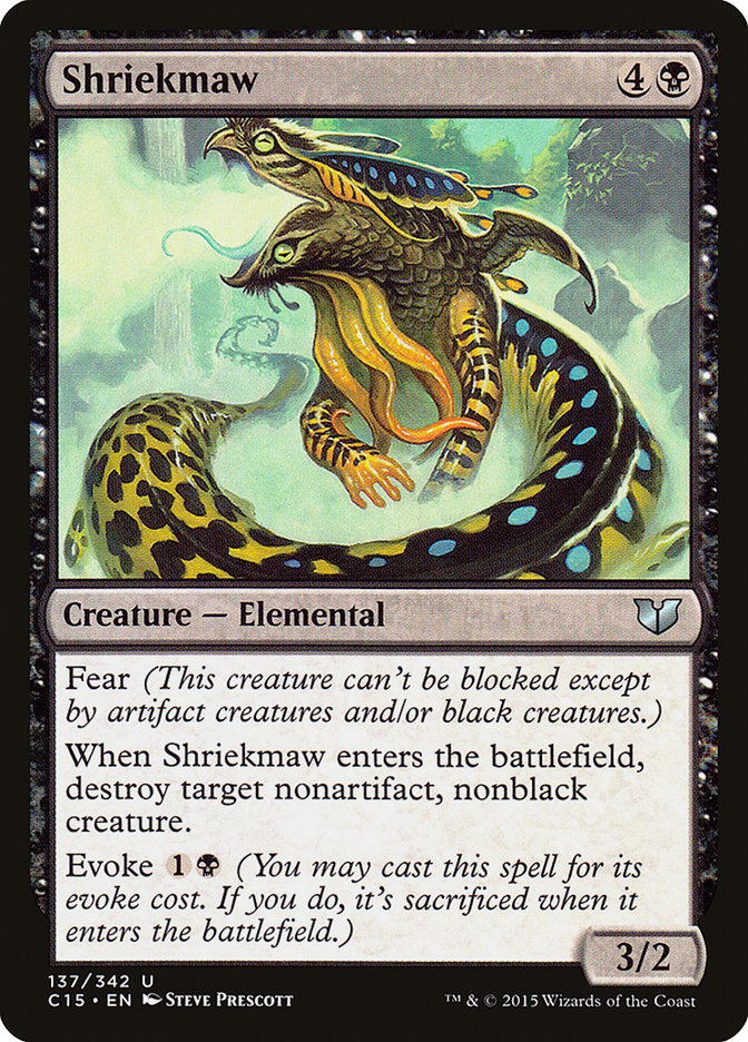 Shriekmaw [Commander 2015] | Shuffle n Cut Hobbies & Games