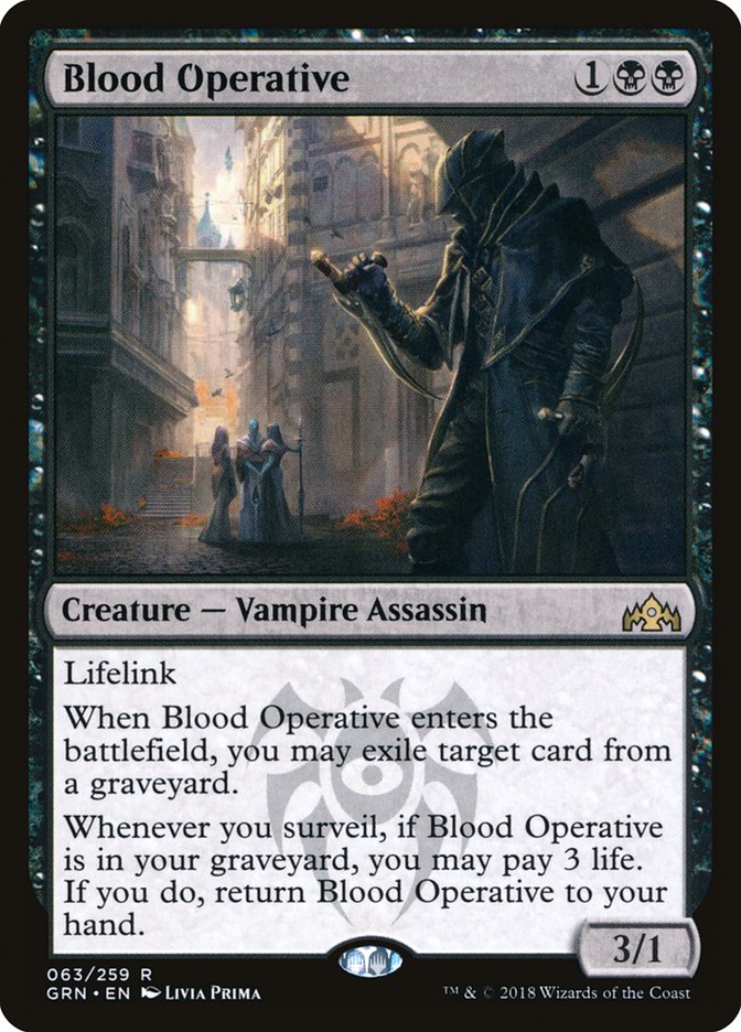Blood Operative [Guilds of Ravnica] | Shuffle n Cut Hobbies & Games