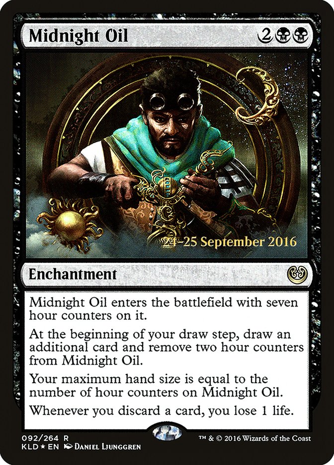 Midnight Oil [Kaladesh Prerelease Promos] | Shuffle n Cut Hobbies & Games