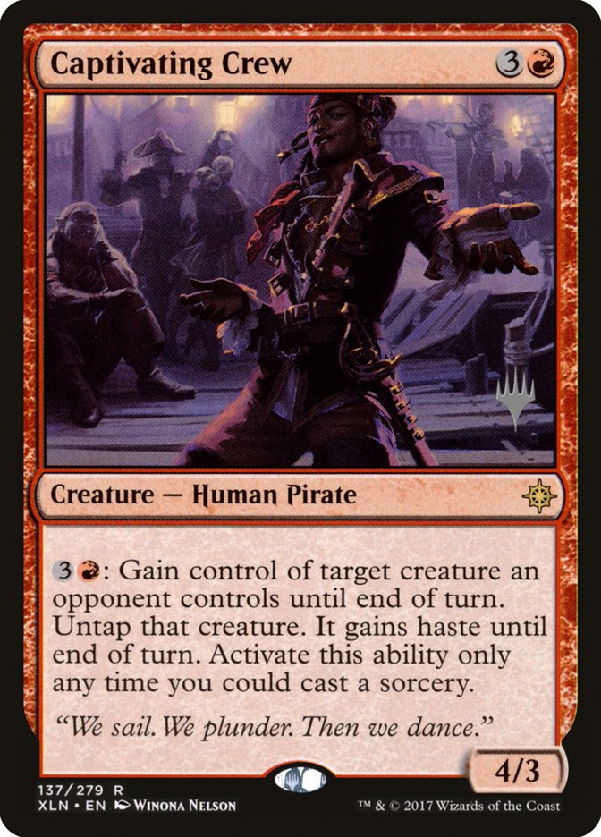 Captivating Crew (Promo Pack) [Ixalan Promos] | Shuffle n Cut Hobbies & Games