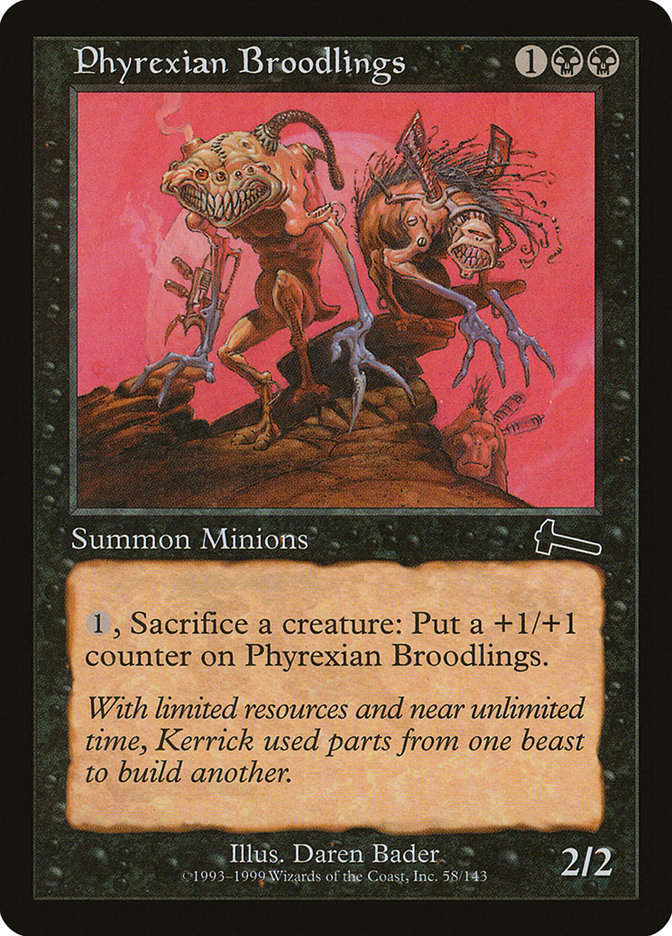 Phyrexian Broodlings [Urza's Legacy] | Shuffle n Cut Hobbies & Games