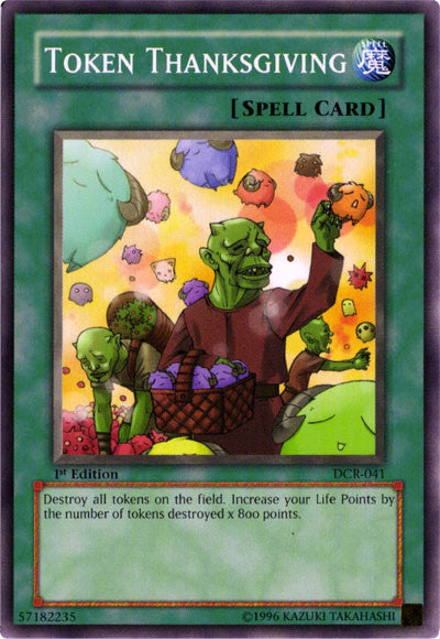 Token Thanksgiving [DCR-041] Common | Shuffle n Cut Hobbies & Games