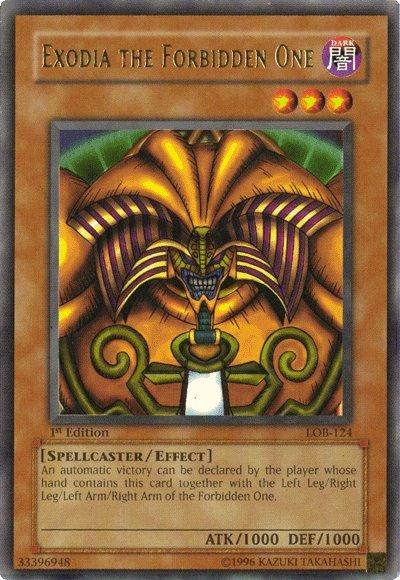 Exodia the Forbidden One [LOB-124] Ultra Rare | Shuffle n Cut Hobbies & Games