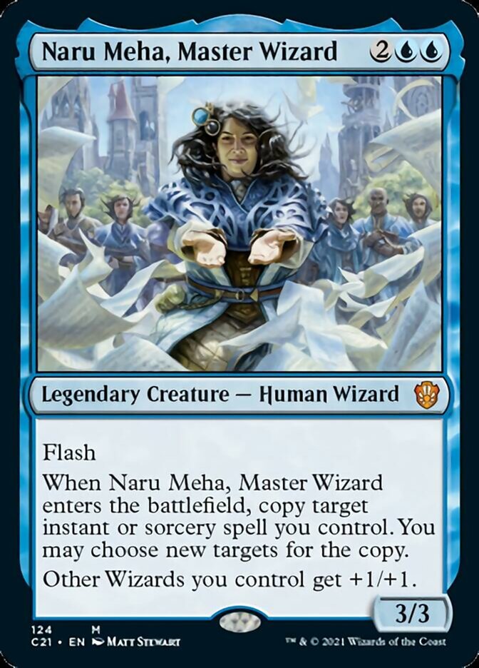 Naru Meha, Master Wizard [Commander 2021] | Shuffle n Cut Hobbies & Games