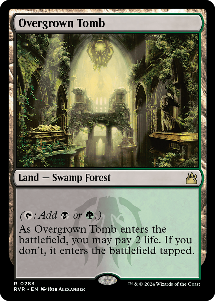 Overgrown Tomb [Ravnica Remastered] | Shuffle n Cut Hobbies & Games