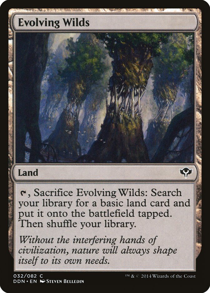 Evolving Wilds [Duel Decks: Speed vs. Cunning] | Shuffle n Cut Hobbies & Games