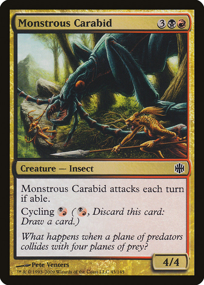 Monstrous Carabid [Alara Reborn] | Shuffle n Cut Hobbies & Games