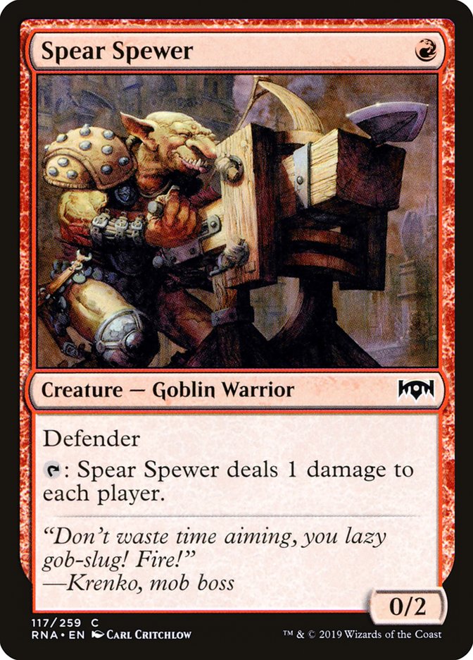 Spear Spewer [Ravnica Allegiance] | Shuffle n Cut Hobbies & Games