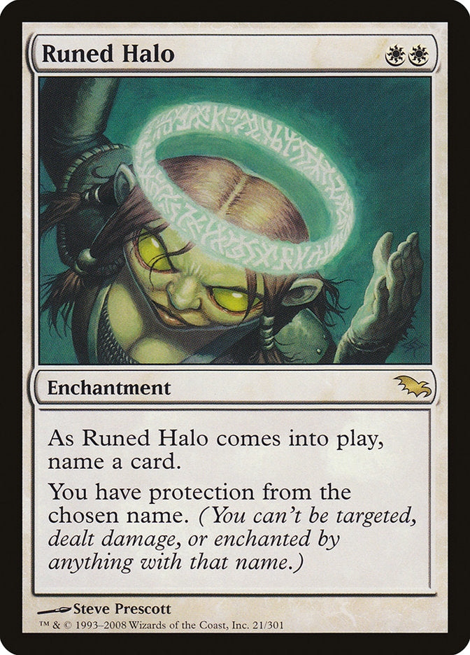 Runed Halo [Shadowmoor] | Shuffle n Cut Hobbies & Games