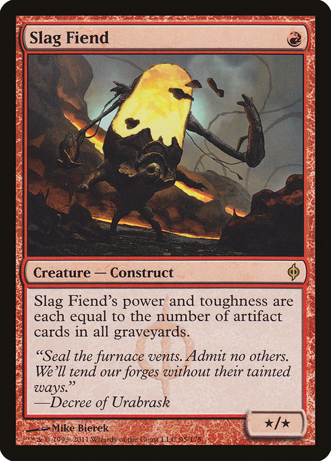 Slag Fiend [New Phyrexia] | Shuffle n Cut Hobbies & Games