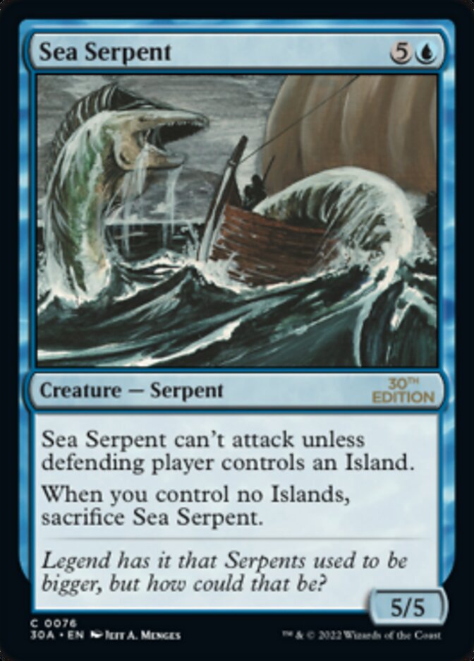 Sea Serpent [30th Anniversary Edition] | Shuffle n Cut Hobbies & Games